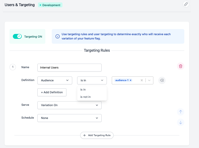 Audience Targeting Rule Comparators